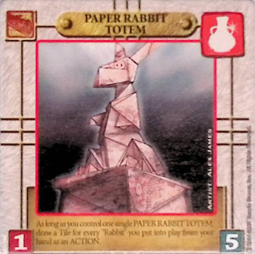 Chizo Rising | Paper Rabbit Totem - E01-160 | The Nerd Merchant