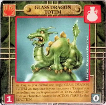 Chizo Rising | Glass Dragon Totem - E01-161 | The Nerd Merchant