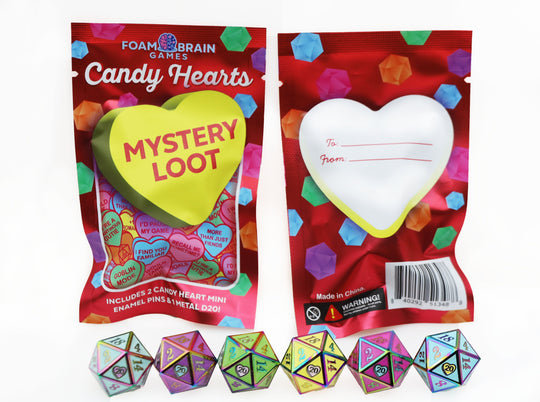 Foam Brain Games | Mystery Loot: Candy Hearts 3 | The Nerd Merchant