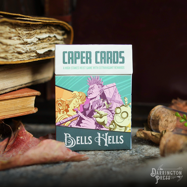 Board Games | Caper Cards: Bells Hells | The Nerd Merchant