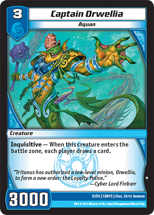 Kaijudo | Captain Orwellia - Level 3 (12MYS) | The Nerd Merchant