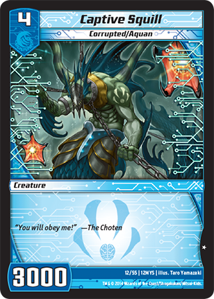 Kaijudo | Captive Squill - Level 4 (12MYS) | The Nerd Merchant