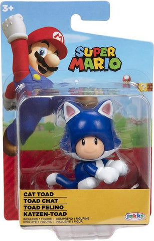 Jakks Pacific | Super Mario 2.5in Figures - Cat Toad | The Nerd Merchant