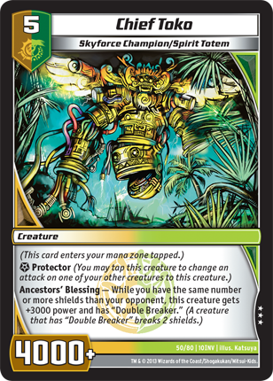 Kaijudo | Chief Toko - Level 5 (10INV) | The Nerd Merchant