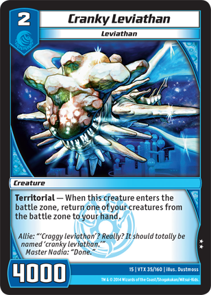 Kaijudo | Cranky Leviathan - Level 2 (15VTX) | The Nerd Merchant