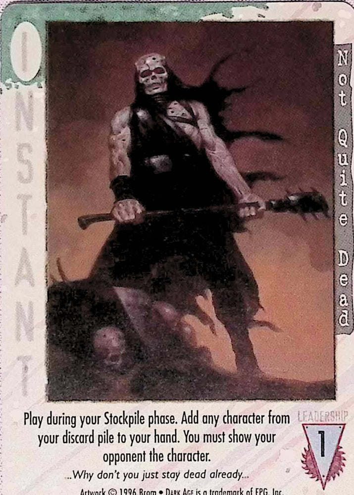 Dark Age | Not Quite Dead - Fuedal Lords | The Nerd Merchant