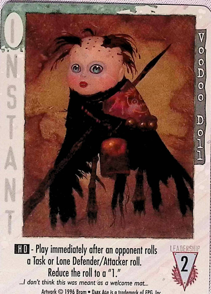 Dark Age | VooDoo Doll - Fuedal Lords | The Nerd Merchant
