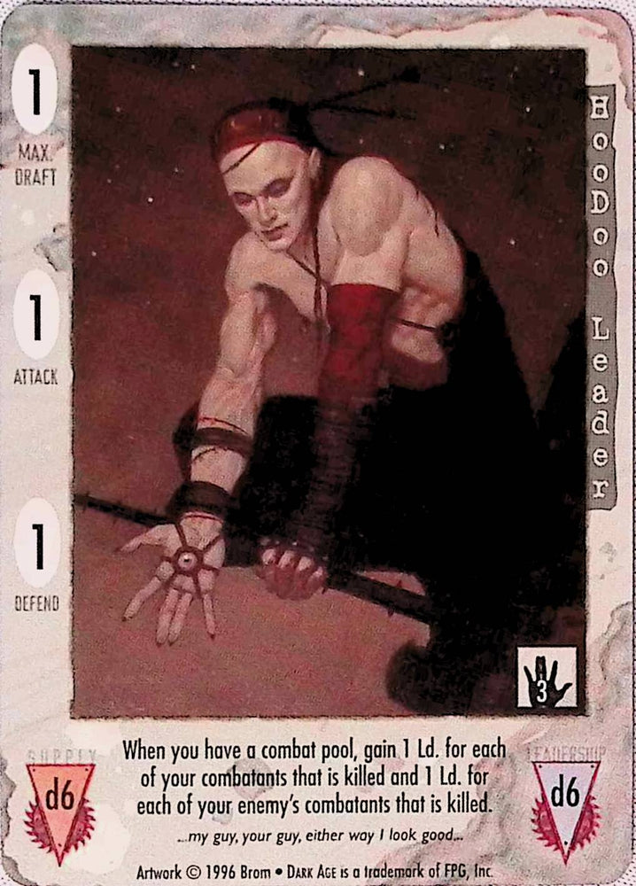 Dark Age | HooDoo Leader - Fuedal Lords | The Nerd Merchant