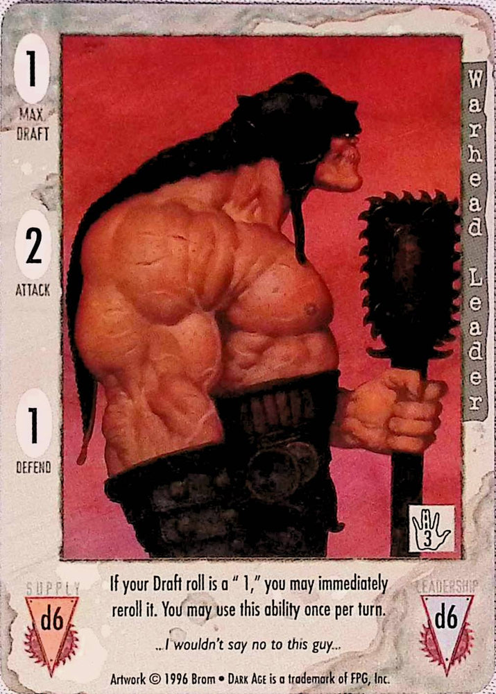 Dark Age | Warhead Leader - Fuedal Lords | The Nerd Merchant