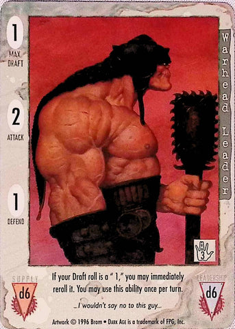 Dark Age | Warhead Leader - Fuedal Lords | The Nerd Merchant