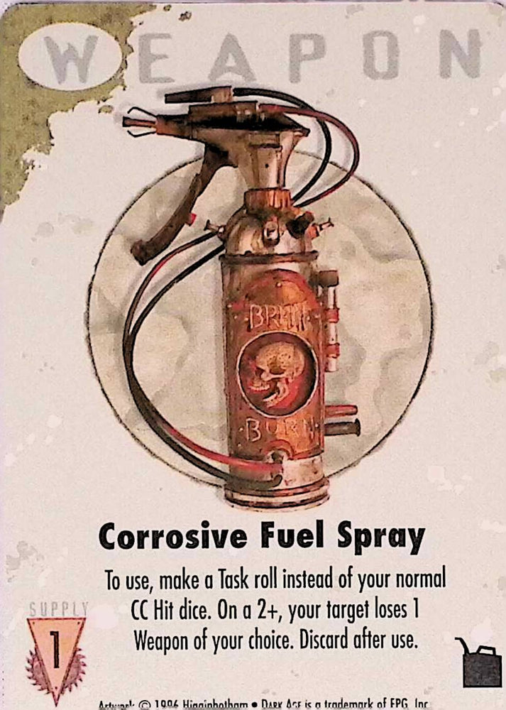 Dark Age | Corrosive Fuel Spray - Fuedal Lords | The Nerd Merchant