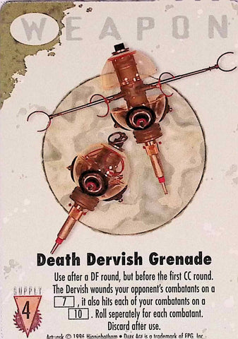 Dark Age | Death Dervish Grenade - Fuedal Lords | The Nerd Merchant