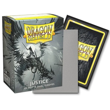 Dragon Shield | 100-Count Box Dual Matte Justice | The Nerd Merchant