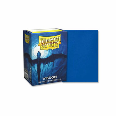 Dragon Shield | 100-Count Box Dual Matte Wisdom | The Nerd Merchant