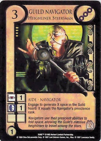 Dune CCG | Guild Navigator, Heighliner Steersman - Eye of the Storm | The Nerd Merchant