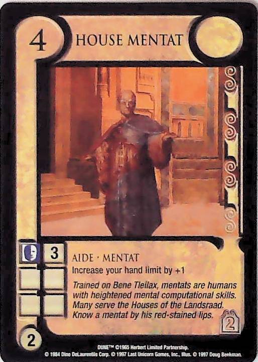 Dune CCG | House Mentat - Eye of the Storm | The Nerd Merchant