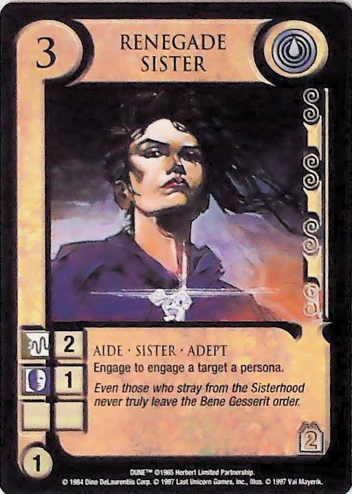 Dune CCG | Renegade Sister - Eye of the Storm | The Nerd Merchant