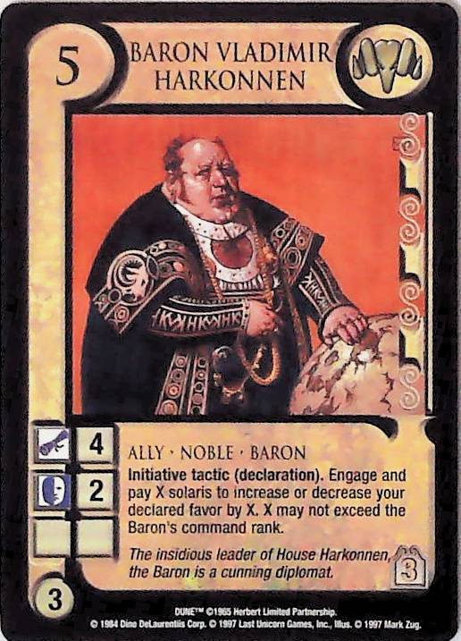 Dune CCG | Baron Vladimir Harkonnen - Eye of the Storm | The Nerd Merchant