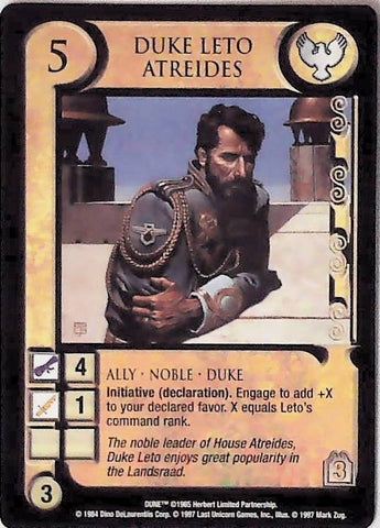 Dune CCG | Duke Leto Atreides - Eye of the Storm | The Nerd Merchant