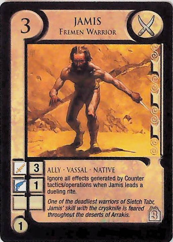 Dune CCG | Jamis, Fremen Warrior - Eye of the Storm | The Nerd Merchant