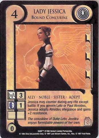 Dune CCG | Lady Jessica, Bound Concubine - Eye of the Storm | The Nerd Merchant