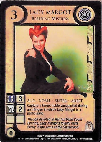 Dune CCG | Lady Margot, Breeding Mistress - Eye of the Storm | The Nerd Merchant