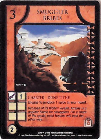 Dune CCG | Smuggler Bribes - Eye of the Storm | The Nerd Merchant