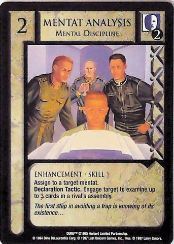 Dune CCG | Mentat Analysis, Mental Discipline - Eye of the Storm | The Nerd Merchant