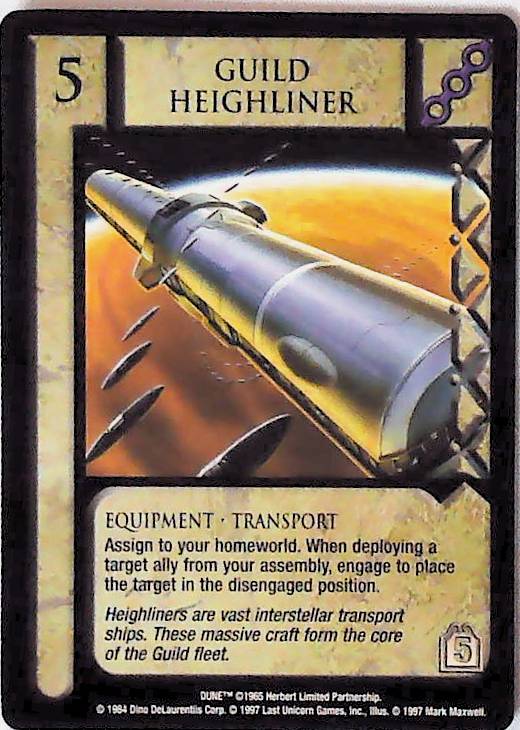 Dune CCG | Guild Heighliner - Eye of the Storm | The Nerd Merchant