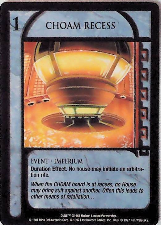 Dune CCG | CHOAM Recess - Eye of the Storm | The Nerd Merchant