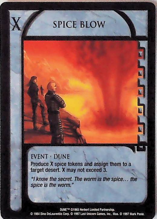 Dune CCG | Spice Blow - Eye of the Storm | The Nerd Merchant