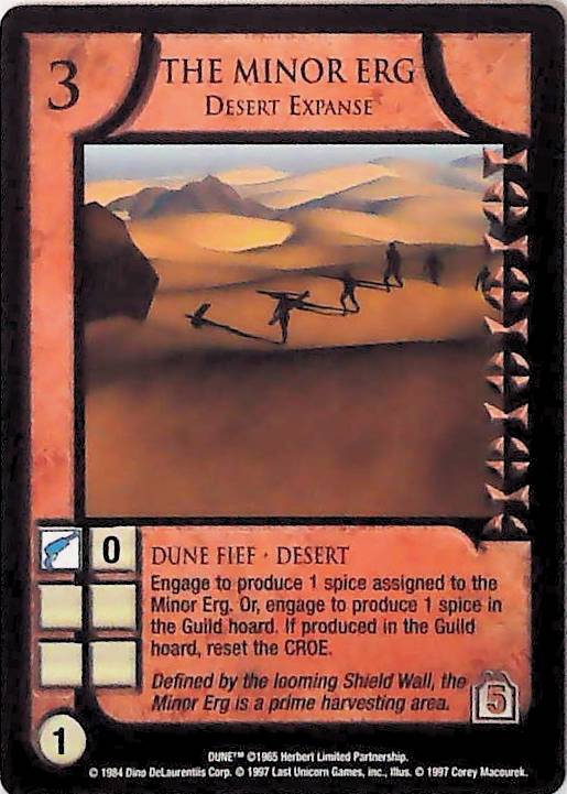 Dune CCG | The Minor Erg, Desert Expanse - Eye of the Storm | The Nerd Merchant