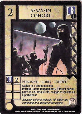 Dune CCG | Assassin Cohort - Eye of the Storm | The Nerd Merchant