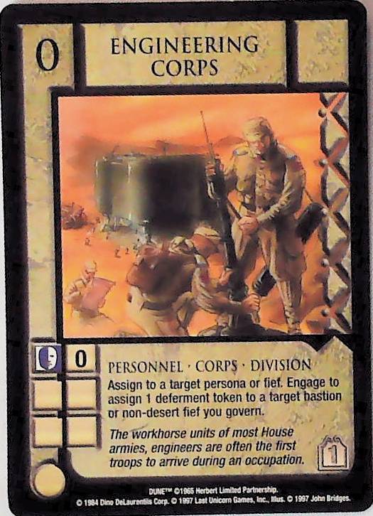 Dune CCG | Engineering Corps - Eye of the Storm | The Nerd Merchant