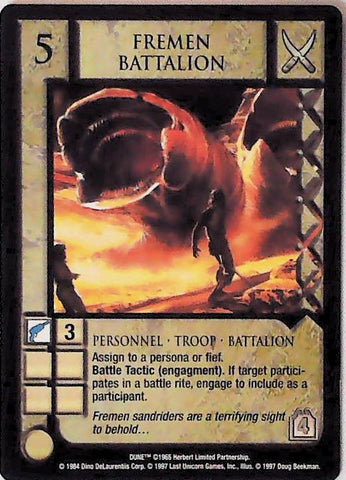 Dune CCG | Fremen Battalion - Eye of the Storm | The Nerd Merchant