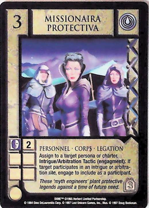 Dune CCG | Missionaria Protectiva - Eye of the Storm | The Nerd Merchant