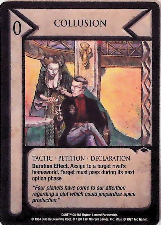 Dune CCG | Collusion - Eye of the Storm | The Nerd Merchant