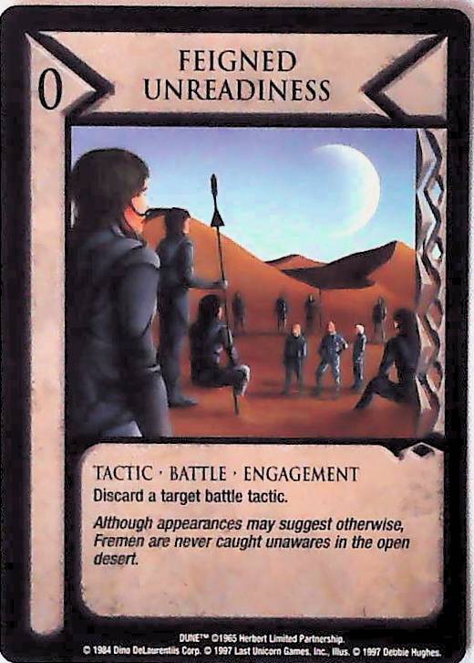 Dune CCG | Feigned Unreadiness - Eye of the Storm | The Nerd Merchant