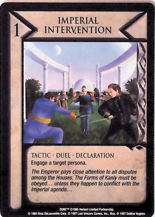 Dune CCG | Imperial Intervention - Eye of the Storm | The Nerd Merchant