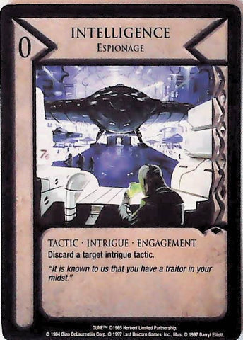 Dune CCG | Intelligence, Espionage - Eye of the Storm | The Nerd Merchant