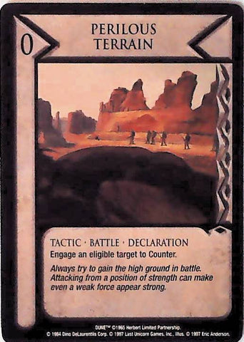 Dune CCG | Perilous Terrain - Eye of the Storm | The Nerd Merchant