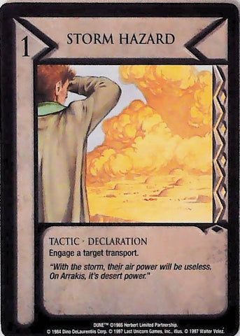 Dune CCG | Storm Hazard - Eye of the Storm | The Nerd Merchant