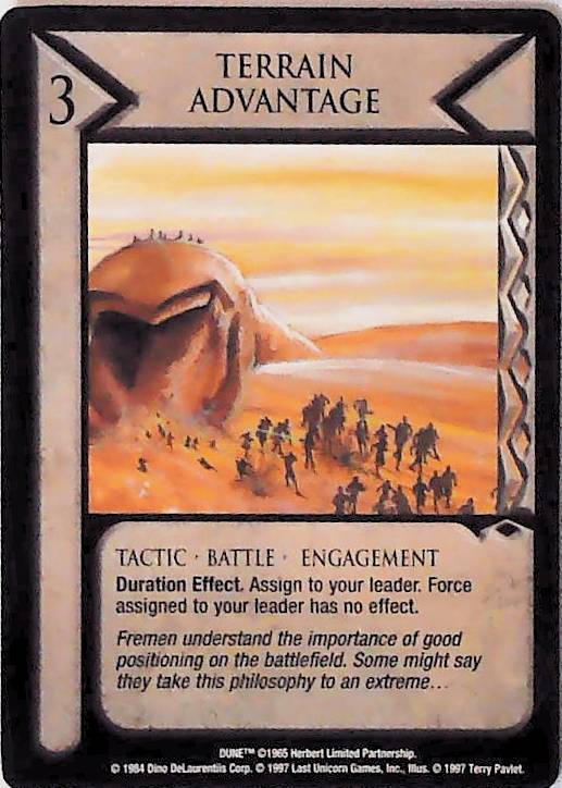 Dune CCG | Terrain Advantage - Eye of the Storm | The Nerd Merchant