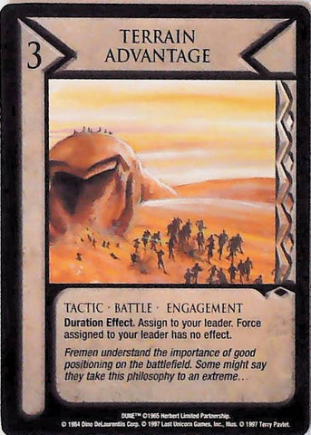Dune CCG | Terrain Advantage - Eye of the Storm | The Nerd Merchant