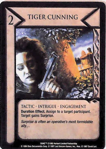 Dune CCG | Tiger Cunning - Eye of the Storm | The Nerd Merchant