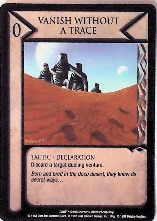 Dune CCG | Vanish without Trace - Eye of the Storm | The Nerd Merchant