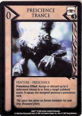 Dune CCG | Prescience Trance - Eye of the Storm | The Nerd Merchant