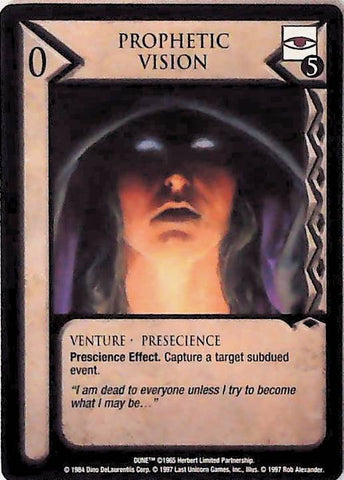 Dune CCG | Prophetic Vision - Eye of the Storm | The Nerd Merchant