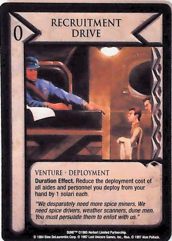 Dune CCG | Recruitment Drive - Eye of the Storm | The Nerd Merchant