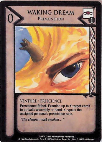 Dune CCG | Waking Dream, Premonition - Eye of the Storm | The Nerd Merchant